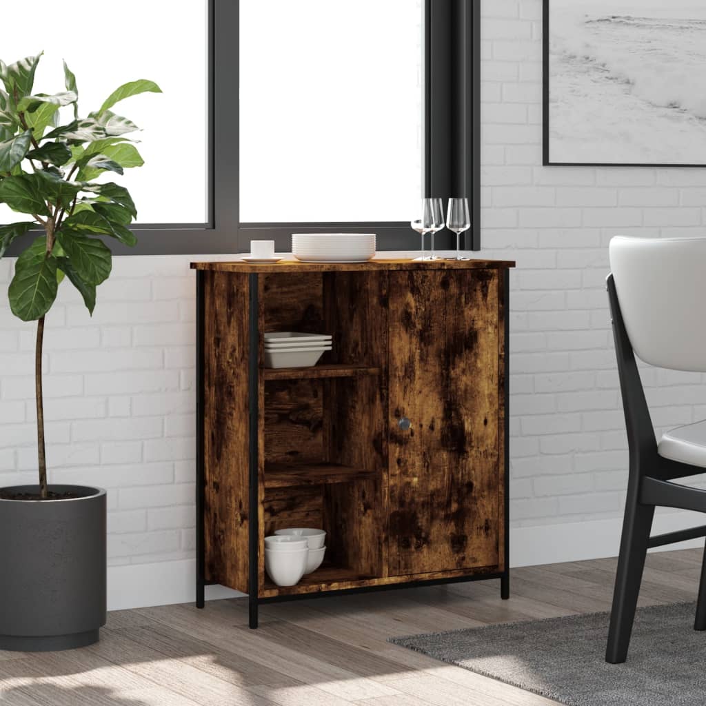 Skjenk røkt eik 70x30x80 cm konstruert tre