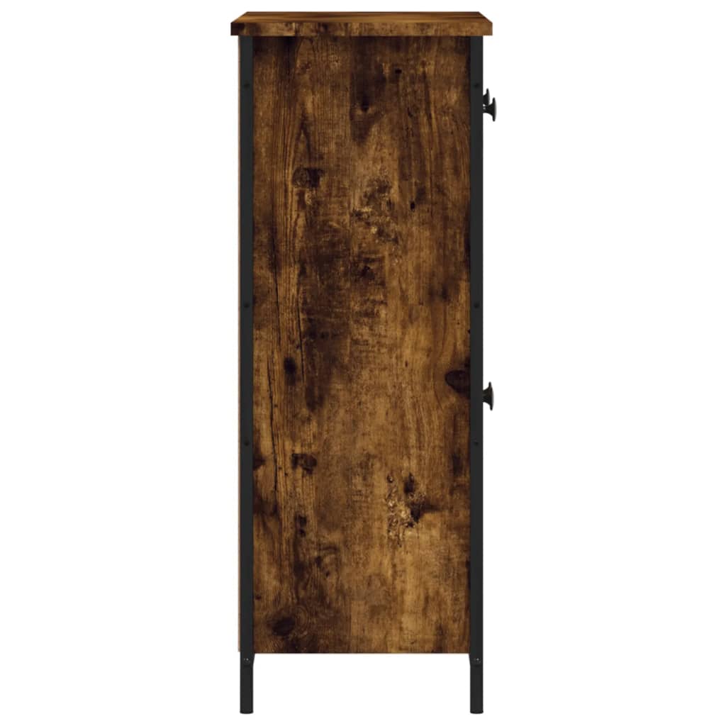 Skjenk røkt eik 70x30x80 cm konstruert tre