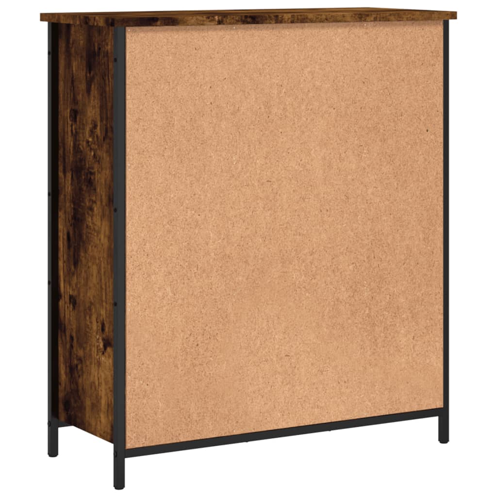 Skjenk røkt eik 70x30x80 cm konstruert tre
