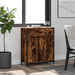 Skjenk røkt eik 70x30x80 cm konstruert tre