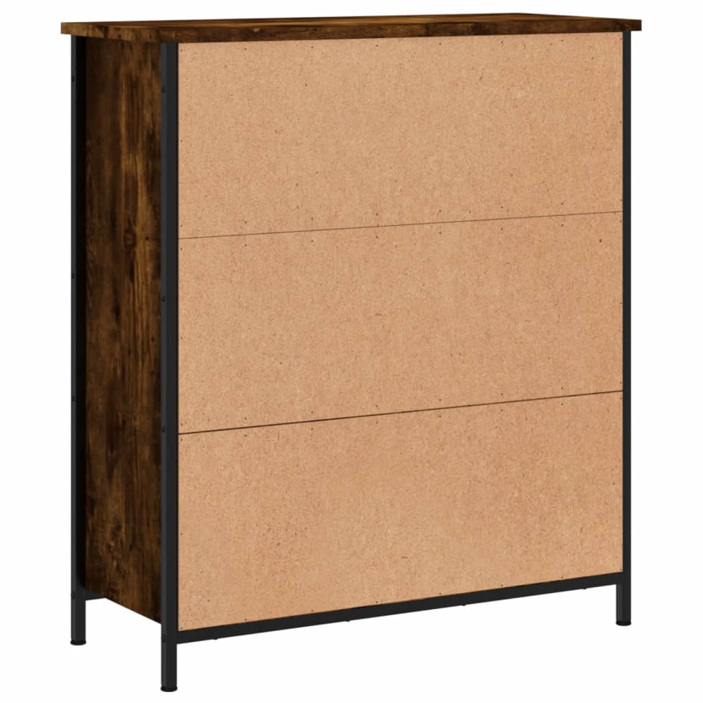 Skjenk røkt eik 70x30x80 cm konstruert tre