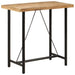Barbord 110x55x107 cm heltre mango og jern vidaXL