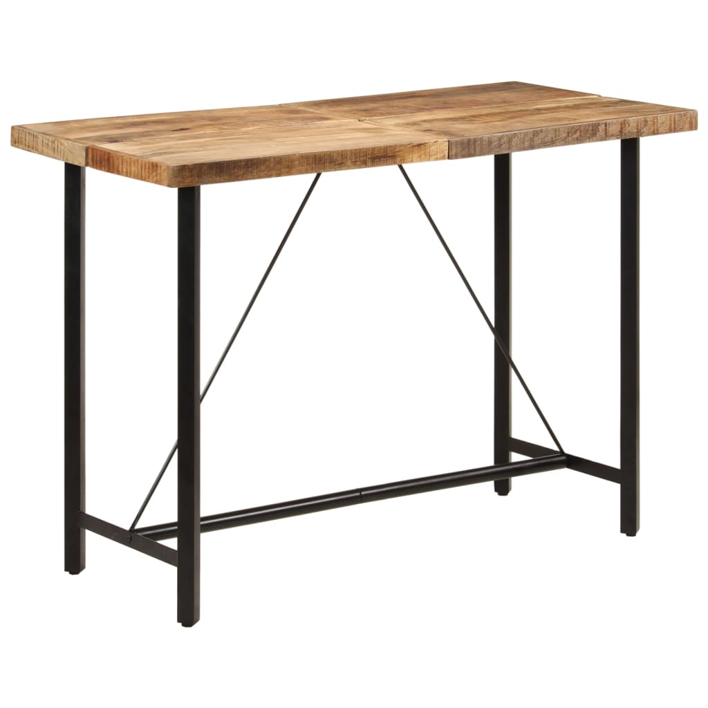 Barbord 150x70x107 cm heltre mango og jern