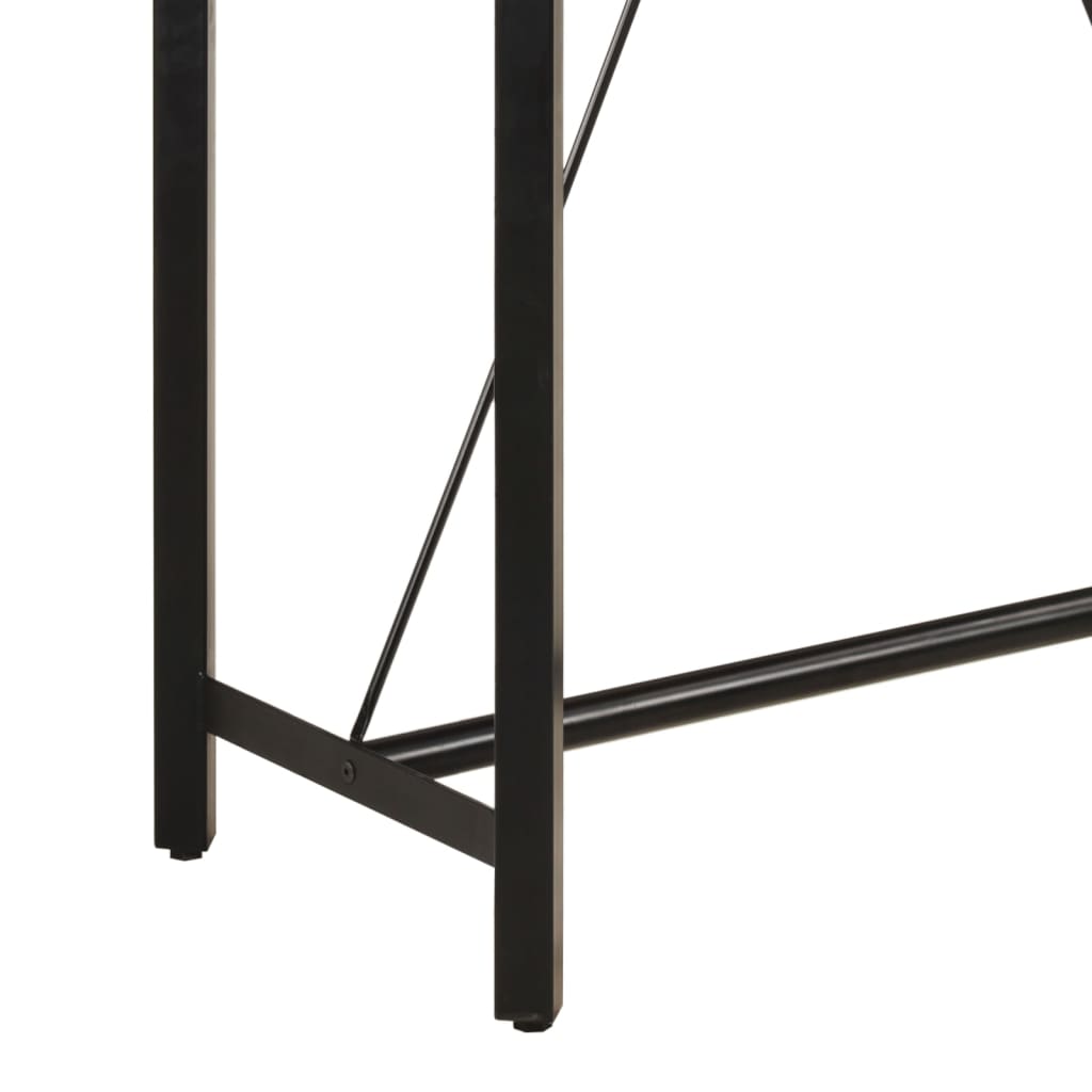 Barbord 150x70x107 cm heltre mango og jern