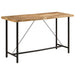 Barbord 180x70x107 cm heltre mango og jern