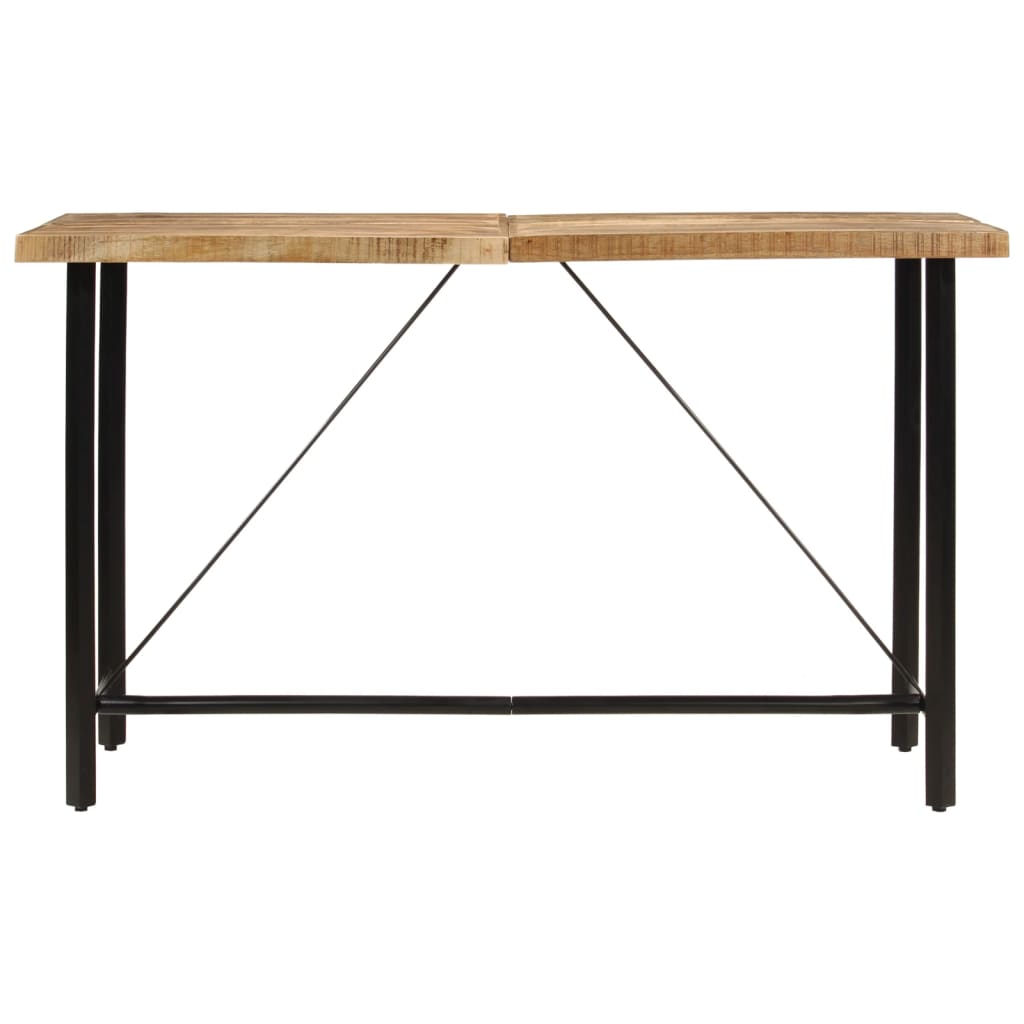 Barbord 180x70x107 cm heltre mango og jern
