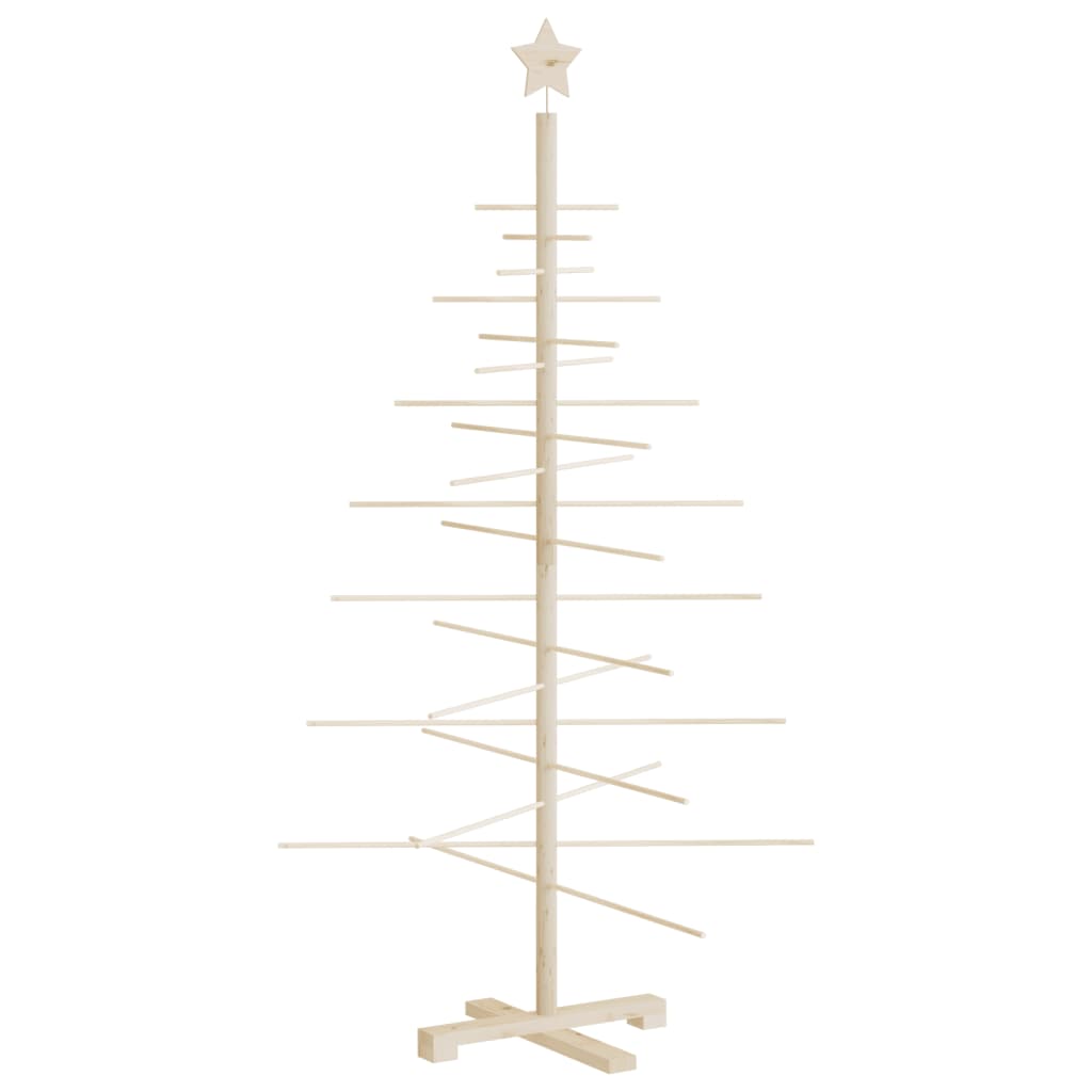 Juletre av tre til pynt 150 cm heltre furu