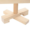 Juletre av tre til pynt 75 cm heltre furu