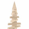 Juletre av tre til pynt 120 cm heltre furu