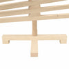 Juletre av tre til pynt 120 cm heltre furu