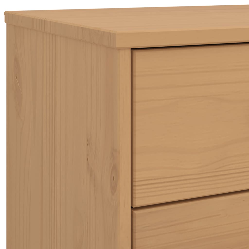 Nattbord OLDEN brun heltre furu
