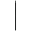 Veggspeil svart 80x40 cm buet jern