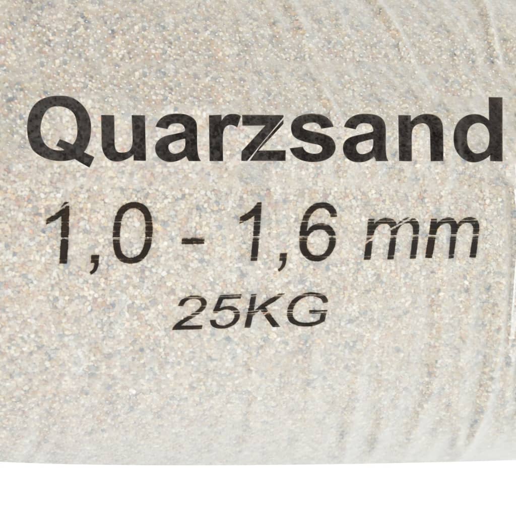 Filtersand 25 kg 1,0 - 1,6 mm