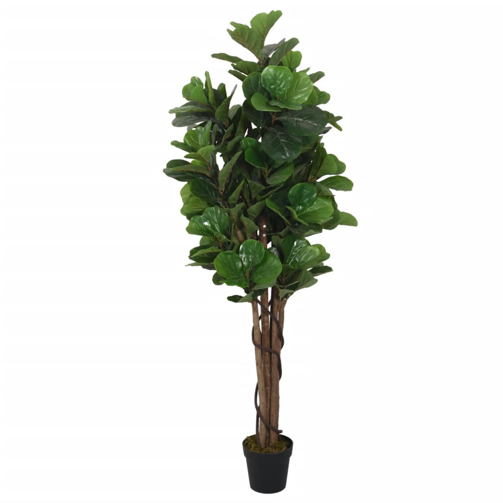 Kunstig fiolinfiken 134 blader 120 cm grønn