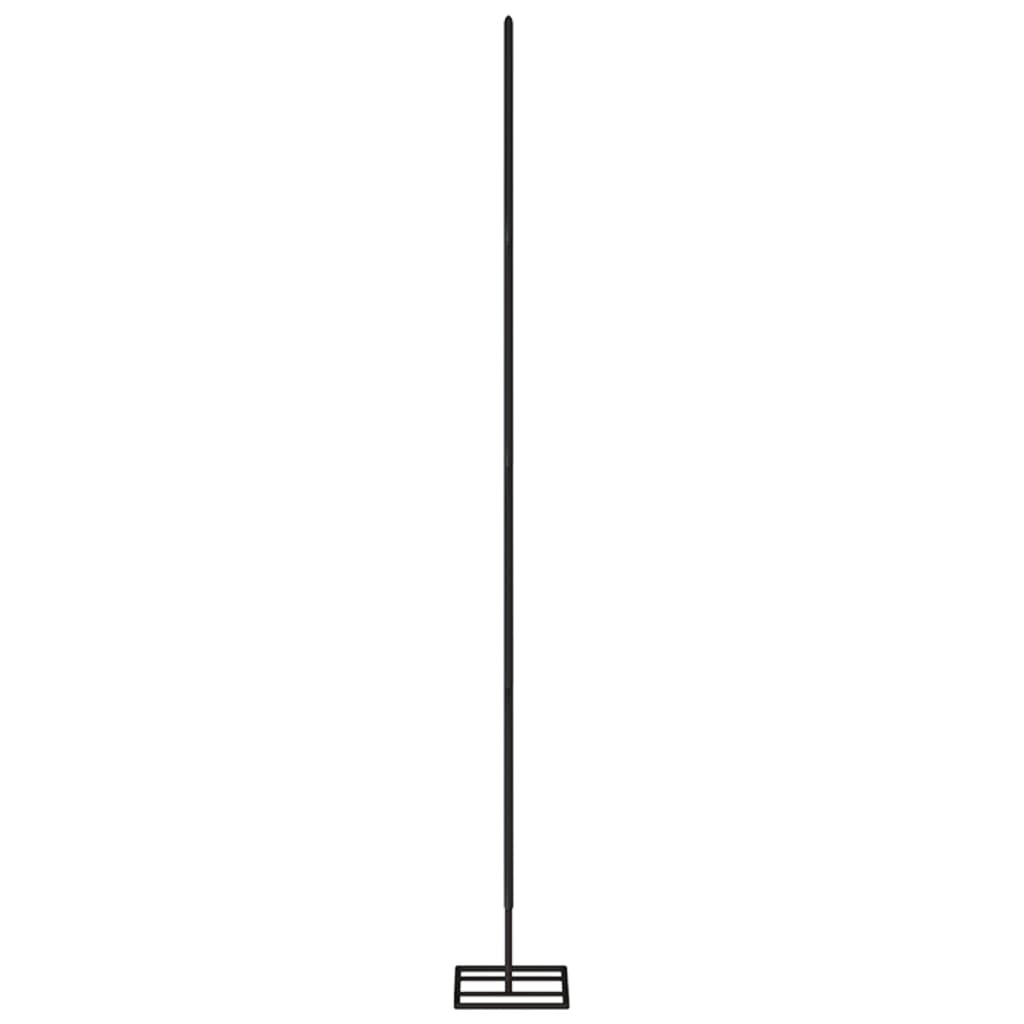 Juletre til dekorasjon metall svart 90 cm