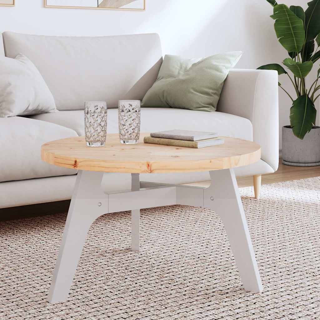 Bordplate rund Ø70x3 cm heltre furu