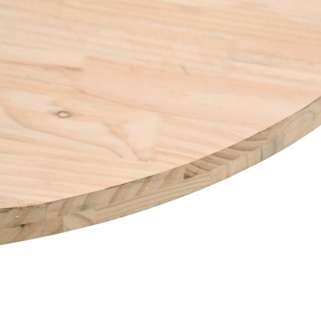Bordplate rund Ø90x3 cm heltre furu