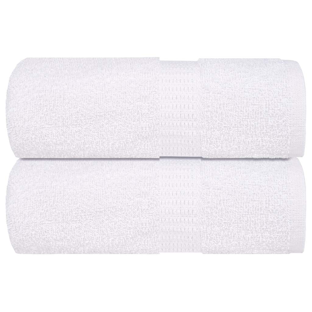 Vaskekluter FROGN 2 stk hvit 15x21 cm 360 gsm