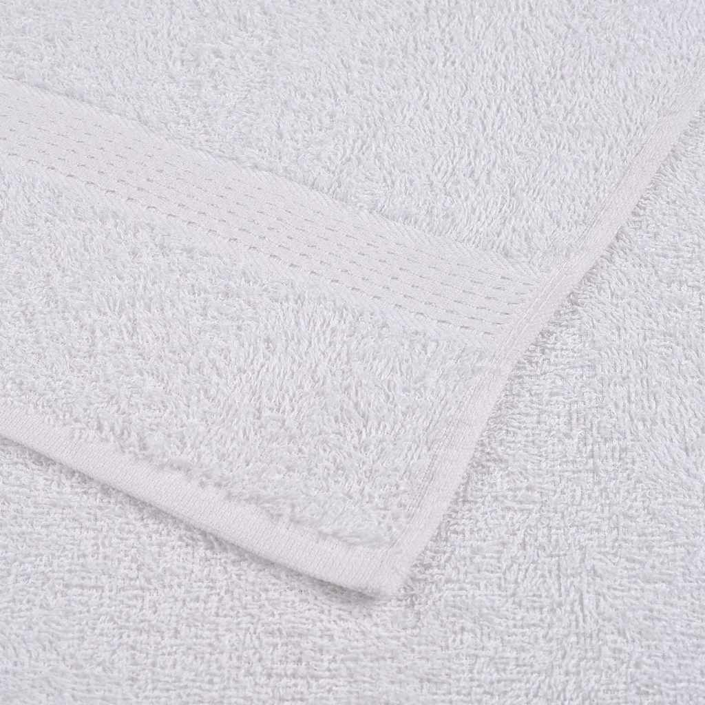Vaskehåndklær FROGN 4 stk hvit 30x30 cm 360 gsm
