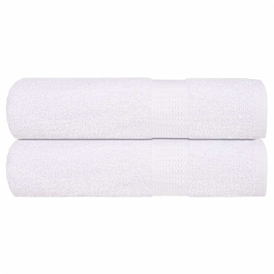 Badehåndklær FROGN 2 stk hvit 100x150 cm 360 gsm