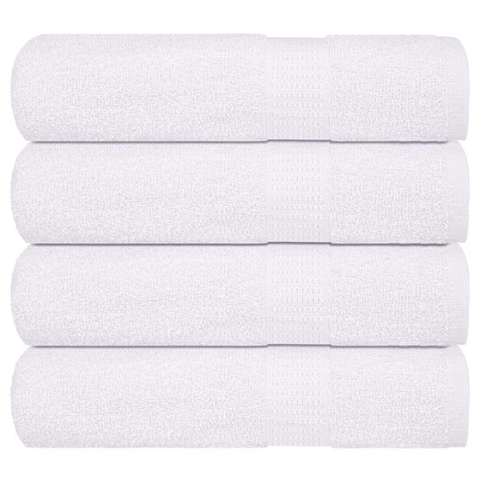 Badehåndklær FROGN 4 stk hvit 100x150 cm 360 gsm