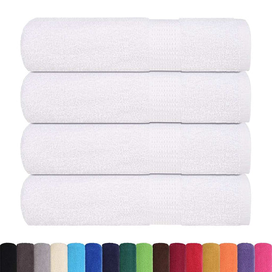 Badehåndklær FROGN 4 stk hvit 100x150 cm 360 gsm