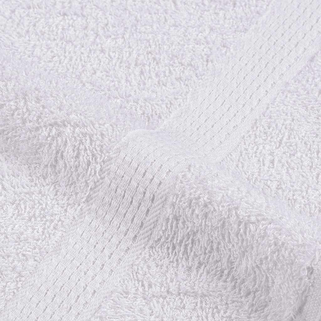 Badstuhåndklær FROGN 4 stk hvit 80x200 cm 360 gsm