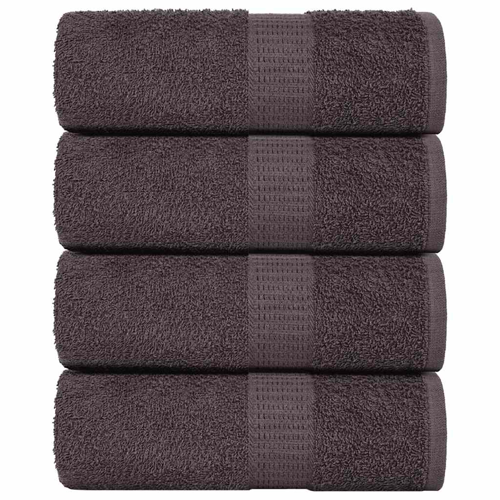 Vaskekluter FROGN 4 stk antrasitt 15x21 cm 360 gsm