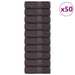 Vaskehåndklær FROGN 50 stk antrasitt 30x30 cm 360 gsm