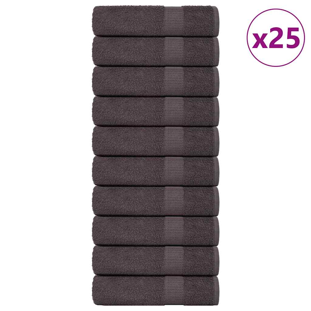 Badehåndklær FROGN 25 stk antrasitt 100x150 cm 360 gsm