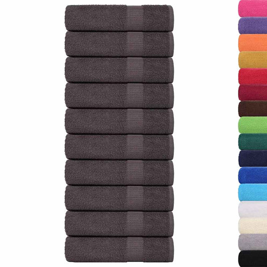 Badehåndklær FROGN 25 stk antrasitt 100x150 cm 360 gsm