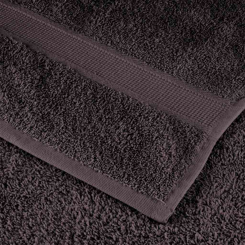 Badstuhåndklær FROGN 25 stk antrasitt 80x200 cm 360 gsm