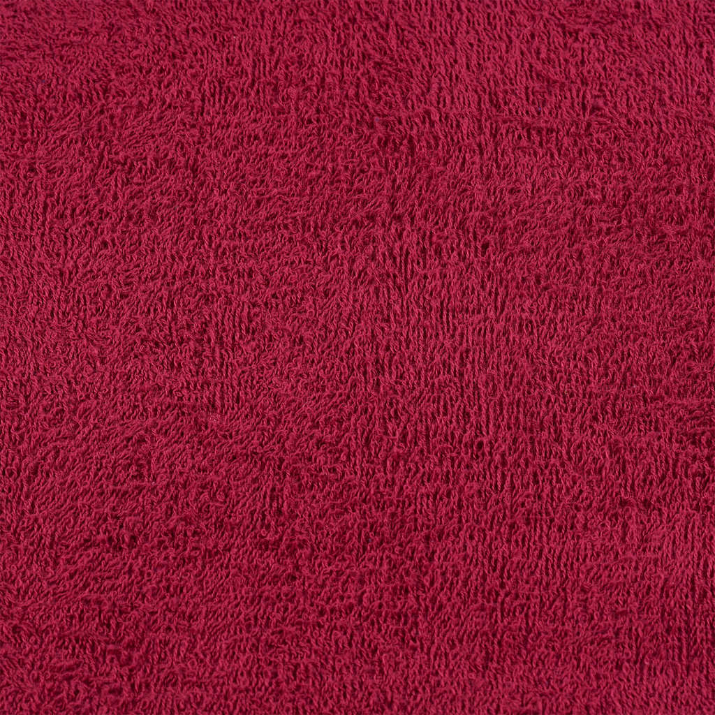 Dusjhåndklær FROGN 10 stk burgunder 70x140 cm 360 gsm