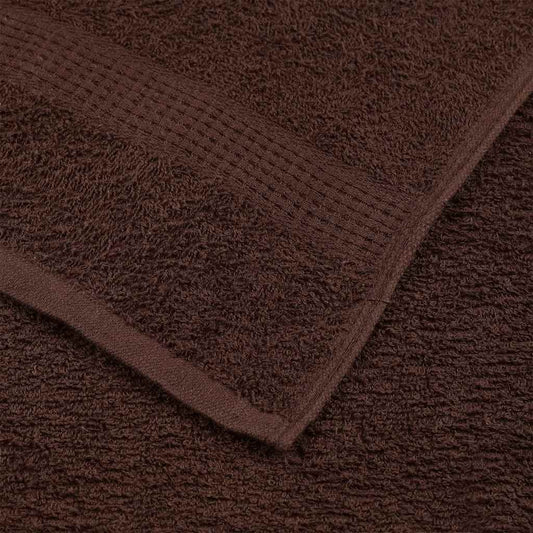 Badehåndklær FROGN 4 stk brun 100x150 cm 360 gsm