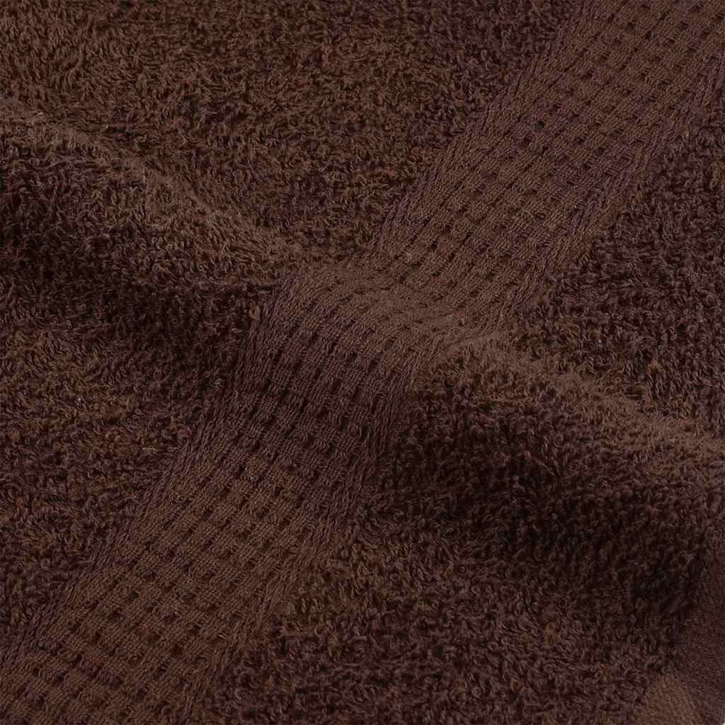 Badehåndklær 4 stk brun 100x150 cm 360 g/m² 100 % bomull