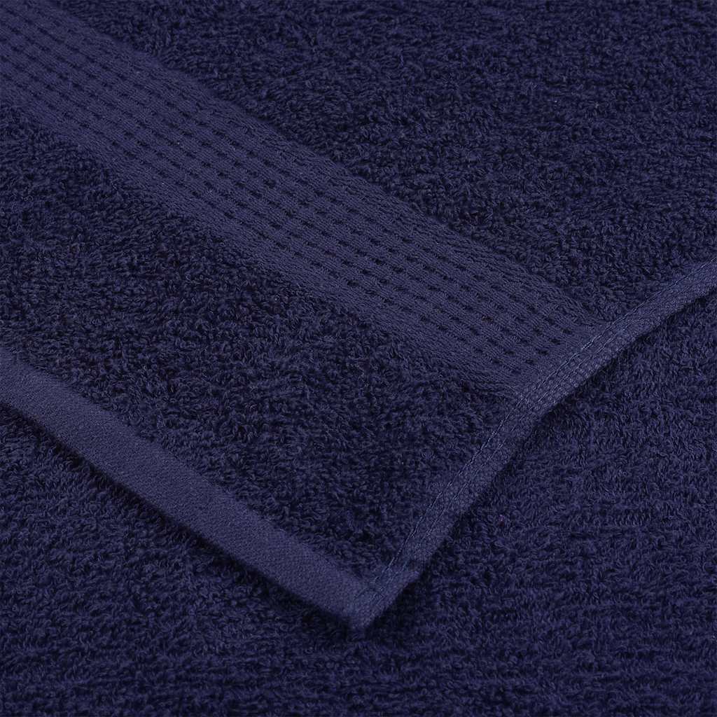 Håndklær FROGN 4 stk marineblå 50x100 cm 360 gsm