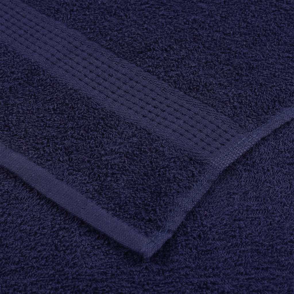 Badehåndklær FROGN 2 stk marineblå 100x150 cm 360 gsm