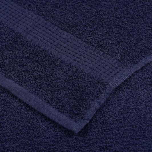 Badehåndklær FROGN 4 stk marineblå 100x150 cm 360 gsm