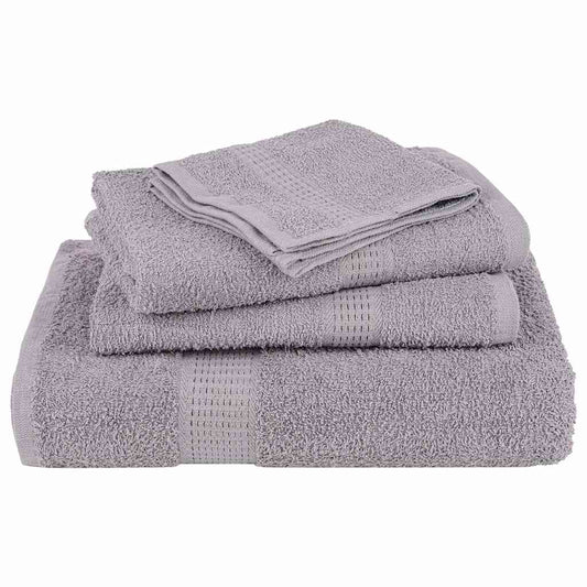 Badehåndklær FROGN 10 stk grå 100x150 cm 360 gsm