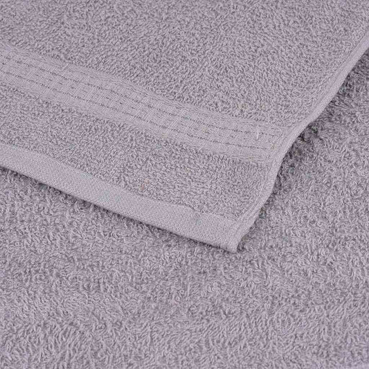 Badehåndklær FROGN 10 stk grå 100x150 cm 360 gsm