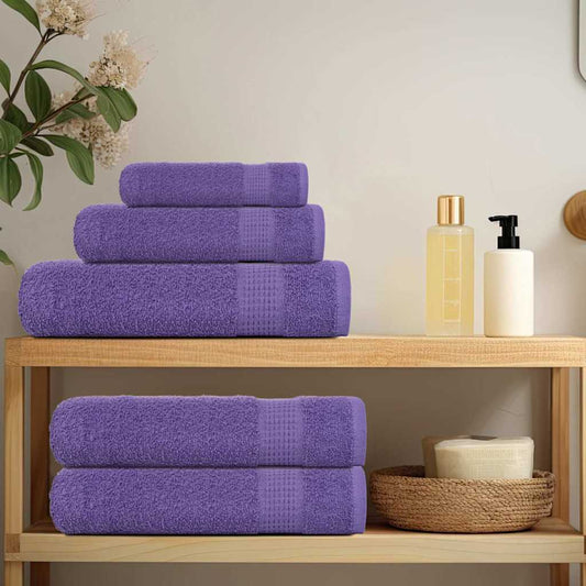 Badehåndklær FROGN 10 stk lilla 100x150 cm 360 gsm