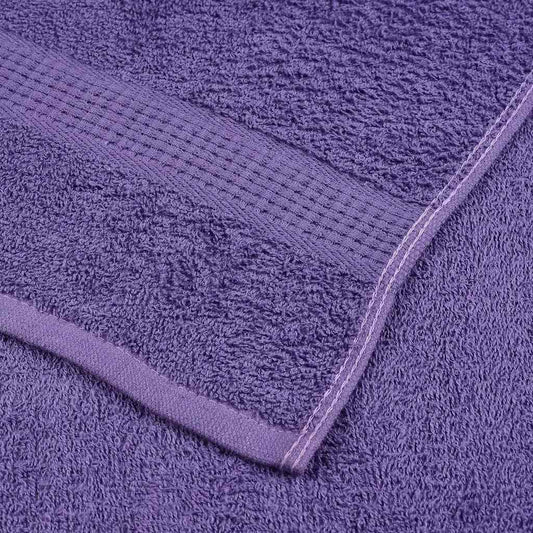 Badehåndklær FROGN 10 stk lilla 100x150 cm 360 gsm