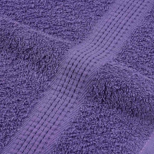 Badehåndklær FROGN 10 stk lilla 100x150 cm 360 gsm