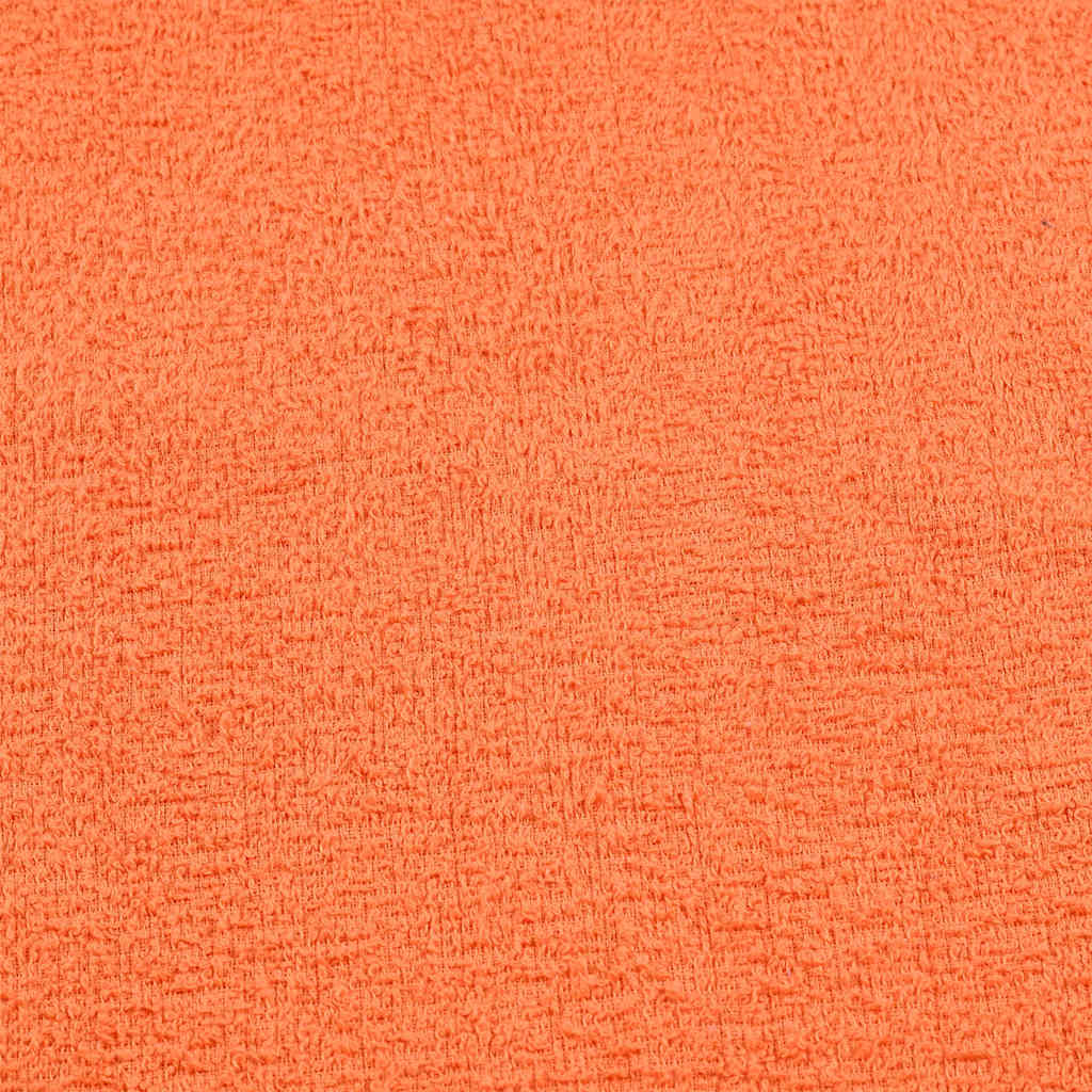 Badstuhåndklær FROGN 4 stk oransje 80x200 cm 360 gsm