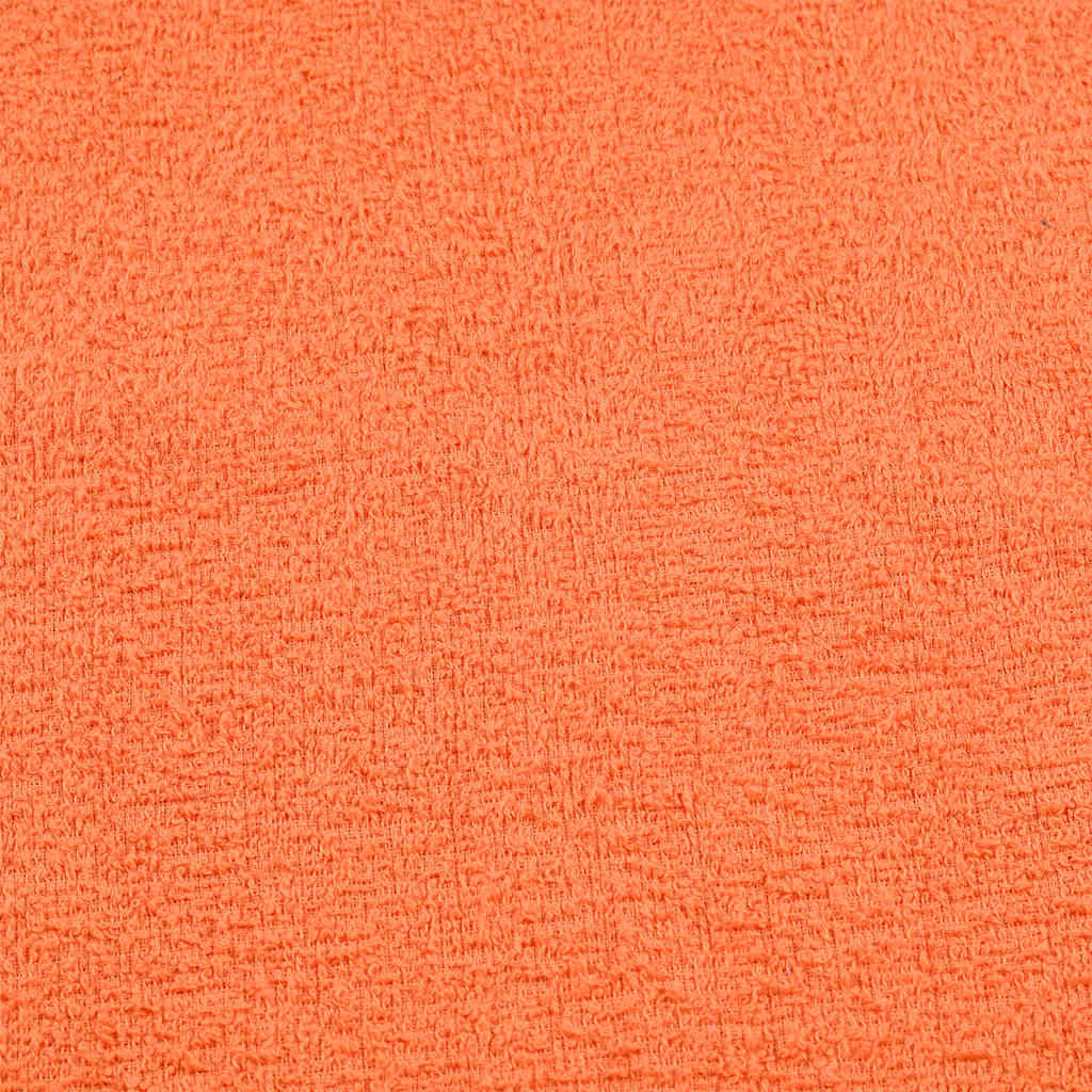 Håndklær 2 stk oransje 100x200 cm 360 g/m² 100 % bomull