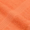 Håndklær 2 stk oransje 100x200 cm 360 g/m² 100 % bomull