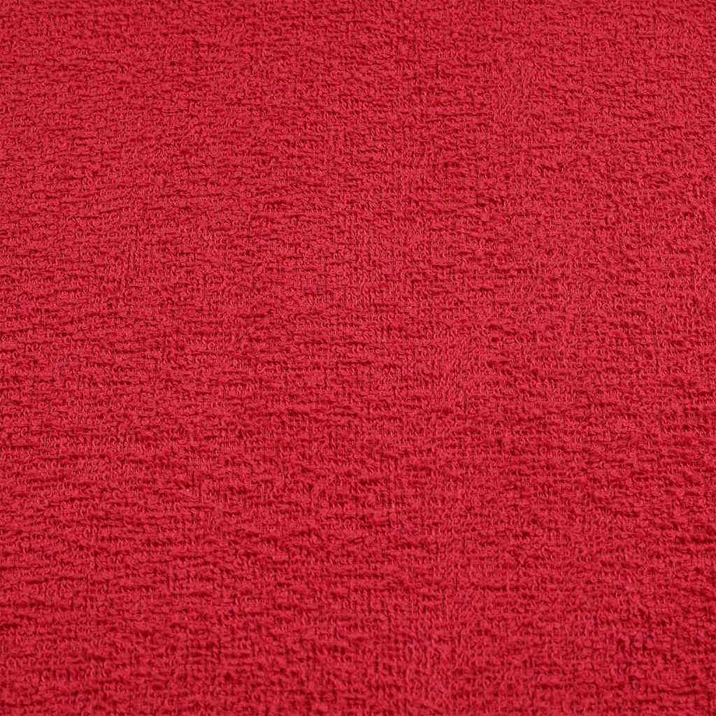 Gjestehåndklær FROGN 10 stk rød 30x50 cm 360 gsm