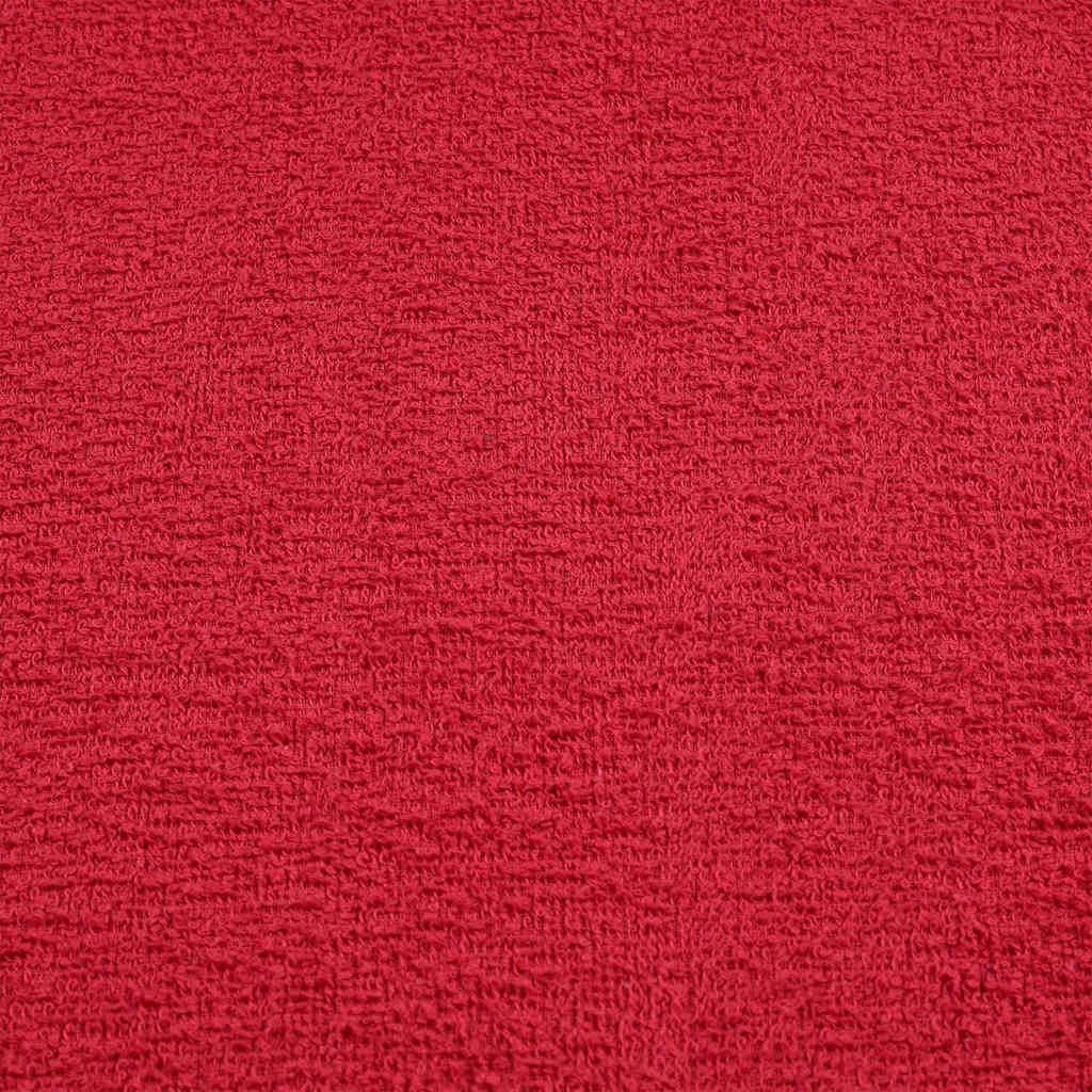 Håndklær FROGN 4 stk rød 100x200 cm 360 gsm