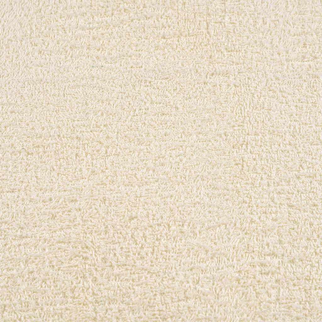Gjestehåndklær FROGN 10 stk kremhvit 30x50 cm 360 gsm