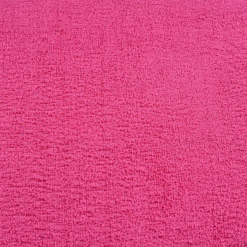 Såpehåndklær 10 stk rosa 30x30 cm 360 g/m2 100 % bomull